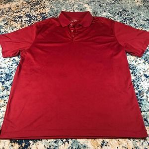 Nike Golf Polo Red Mens 2XL